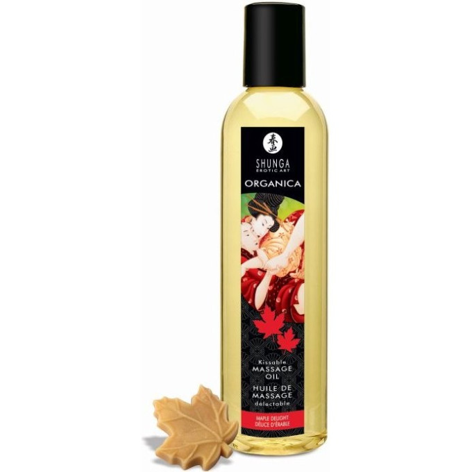 Масло массажное для тела SHUNGA ORGANICA - MAPLE DELIGHT (КЛЕНОВОЕ НАСЛАЖДЕНИЕ - ОРГАНИКА) 1120 SG